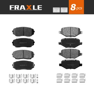 Front and Rear Ceramic Brake Pads for 2011-2014 Ford Edge 2011-2015 Lincoln MKX - Picture 1 of 8
