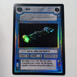 Spiral (FOIL) Death Star II 2 - Star Wars CCG Customizeable Card Game SWCCG - Picture 1 of 2