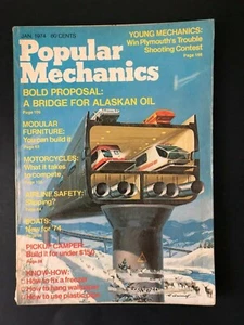 Popular Mechanics Magazine Januar 1974 Bridge For Alaska Oil - Bild 1 von 2