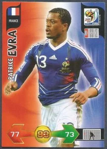 PANINI WORLD CUP SOUTH AFRICA 2010-ADRENALYN XL-FRANCE-PATRICE EVRA - Picture 1 of 1
