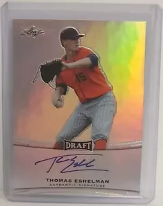2015 Leaf Metal Draft #BATE1 Thomas Eshelman - Picture 1 of 1