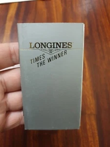 New old stock vintage Longines recommendations & service Booklet, blank unused - Imagen 1 de 5
