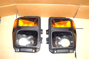 08-10 Ford F250 F350 Front Parking Light Lens Signal Housing Pair LH&RH OEM Ford