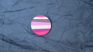 broche Max Debraine rose 59V4621 - Foto 1 di 2