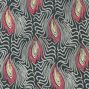 AHJ 100% Silk Men's Tie Necktie Abstract Length: 56 3/4" Width: 3 3/4 " - Picture 1 of 3