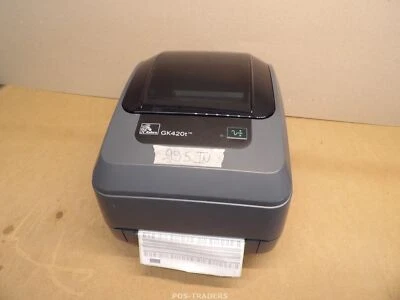 Zebra GK420T Thermal Transfer USB Label Printer 203dpi 104mm - 995 INCH INCL PSU - Bild 1 von 4