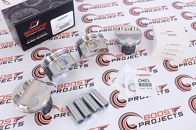 Pistón de gran tamaño Wiseco 84,50 mm/3,327" diámetro para 93-01 Honda Civic Si B16A Foto 1 de 4