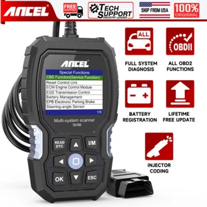 ANCEL TD700 Full System OBD2 Diagnostic Scanner Code ABS For TOYOTA DPF TPMS - Picture 1 of 12