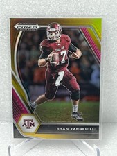2021 Panini Prizm Draft Picks Prizms Black Gold #18 Ryan Tannehill - 2/5!!