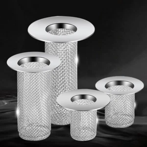1Pc Floor Drain Filter Shower Sink Mesh Basket Strainer Draining Hair Catcher - Picture 1 of 16