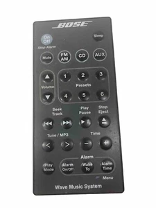 BOSE Wave Music System IV Remote Control-Factory Original-Black - Picture 1 of 4