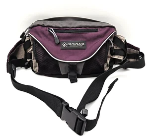 Outdoor Products Fanny Pack Waist Bag Crossbody Adjustable Strap Zipper - Picture 1 of 11