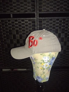 Bojangles Boj Gray Employee 100% Cotton Adjustable Baseball Cap Hat - Picture 1 of 5