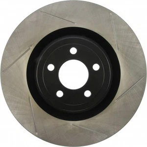 StopTech For Ford Mustang 2015 Brake Rotor Driver Side w/ Brembo Brakes Slotted - Picture 1 of 9