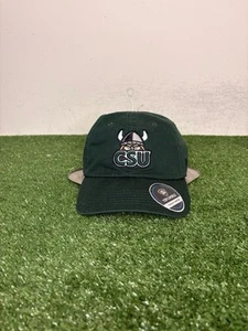 Cleveland State Vikings hat cap strap back green Top of the world dad mens CSU - Picture 1 of 8