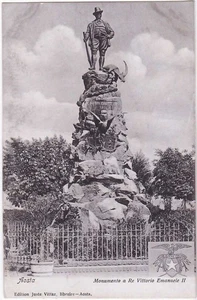 AOSTA - DENKMAL FÜR KÖNIG SIEG EMANUEL II. -75324- - Bild 1 von 1