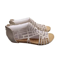 Bellini Nazareth Women's Natural Synthetic Faux Leather Sandals Womens 9.5 - Picture 1 of 9