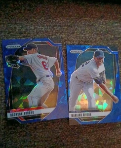 2 Karten Lot 2025 Prizm Blue Ice Prizm Rivera N Arroyo - Bild 1 von 1