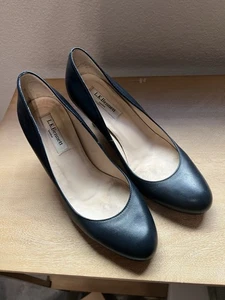 LK Bennett Sybila Leather Pump Size 37 - Picture 1 of 7