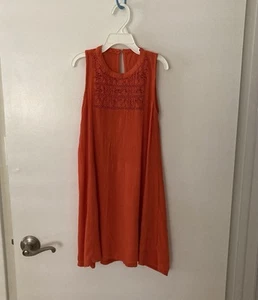 O’Neill Girls Bohemian Orange Sundress Size S. 7/8 - Picture 1 of 8