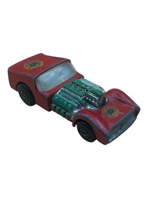 VTG Original 1970 Matchbox Superfast No 19 Orange Road Dragster - Image 1 of 4