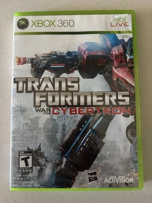 Transformers: War for Cybertron (Xbox 360, 2010) completo en caja original con manual  Foto 1 de 4