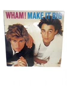 Wham! Make It Big Vinyl Record - Classic 1980s Pop Album - Picture 1 of 7