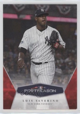 2018 Topps On Demand MLB Postseason Red /10 Luis Severino #13B - Image 1 of 2