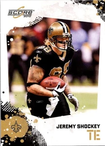 2010 Score #182 Jeremy Shockey - Picture 1 of 2