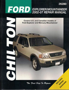Chiton Repair Manual: Ford Explorer & Mercury Mountianeer 2002-2007. - Picture 1 of 1