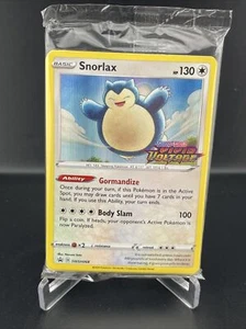 Pokemon Vivid Voltage - Snorlax SWSH068 Holo Bleed Build and Battle Pack SEALED - Picture 1 of 1