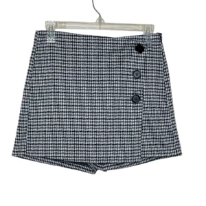 Love Tree black white houndstooth print skort size M - Picture 1 of 10