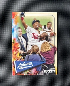 2024 Topps Update Series - Autumn Tales #AT-15 Kirby Puckett Minnesota Twins - Picture 1 of 2