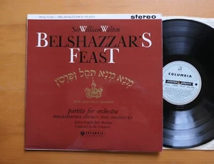 SAX 2319 ED1 Walton Belshazzar's Feast William Walton NEAR MINT Columbia B/S 1st - Picture 1 of 6