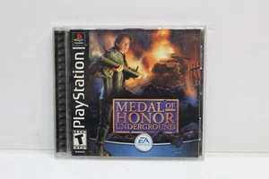 Medal of Honor Underground (Playstation) PS1 w/manual - Picture 1 of 3