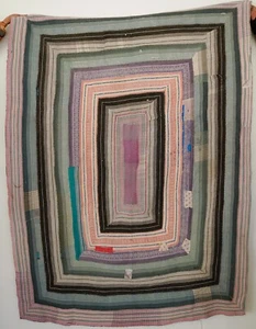 Terrific Very High Quality Indian Vintage Kantha Quilts Bedding Blankets - Picture 1 of 3