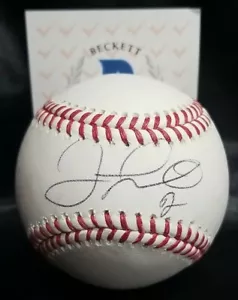 FLOYD MAYWEATHER JR. Signed Autographed MLB Baseball. BECKETT WITNESSED - Picture 1 of 6