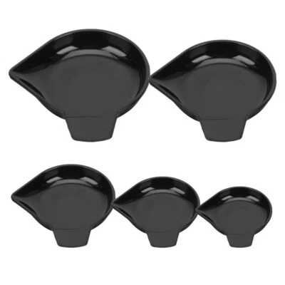 Báscula electrónica de 5 piezas bandeja de báscula de repuesto plato escala miligramo bandeja Foto 1 de 4