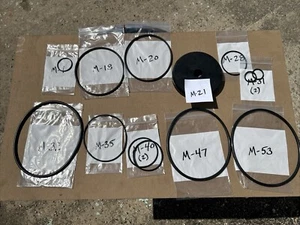 CLOW MEDALLION FIRE HYDRANT RUBBER ORING GASKET KIT, PARTS for 5-1/4” MVO - Picture 1 of 19