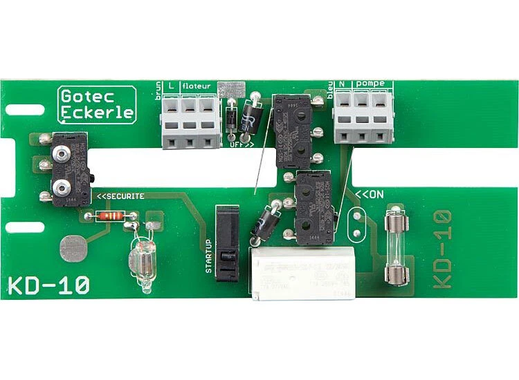 Schalttafel komplett für Eckerle / Gotec KD10