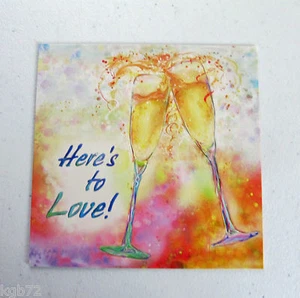 Leanin Tree Wedding Greeting Card Marriage Love Multi Color Qubes Series Q25 - Picture 1 of 2