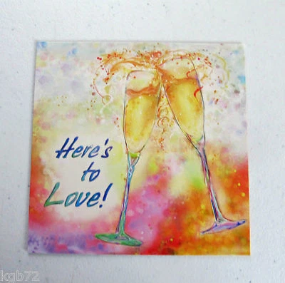 Leanin Tree Wedding Greeting Card Marriage Love Multi Color Qubes Series Q25 - Image 1 of 2
