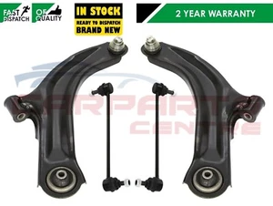 FOR RENAULT CLIO MK3 05- FRONT SUSPENSION WISHBONES CONTROL ARMS STABILISER LINK - Picture 1 of 3