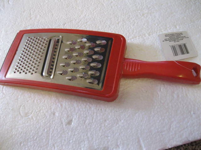 COOKING CONCEPTS - 3-IN-1 GRATER - NEW - RED - Image 1 of 1