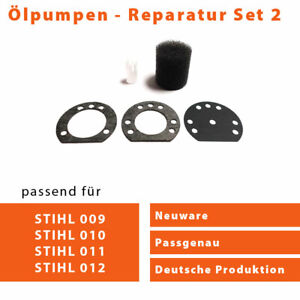 Ölpumpe REPARATUR SET2 Membran für STIHL 009 010 011 012 Ersatzteile Motorsäge