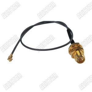 IPX / u.fl a RP-SMA Jack (macho) 1.13mm Cable Pigtail para Antena WiFi - Imagen 1 de 3