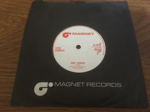 Alvin Stardust "Red Dress & Little Darlin'" 7" Magnet Single EX - Picture 1 of 4