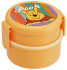 Skater Bento Box Disney Retro Winnie the Pooh 500ml 2 Tier Round Antibacterial A