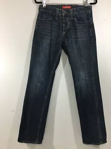 ED HARDY BY CHRISTIAN AUDIGIER JEANS A MOSCA CON BOTTONI 29 W X 30 L - Foto 1 di 6