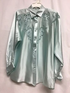 Shuri Silk Shirt Size Large 1t1485 - Picture 1 of 2